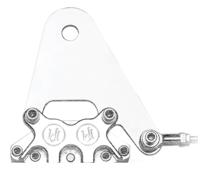 PM 125x4R rear rigid for 10" disc polish (FR)