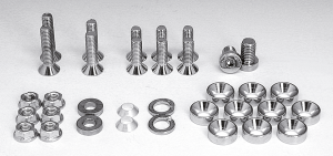 Rear fender strut mounting kit 00-up (FR)