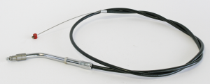 Throttle cable black L=37" 135deg