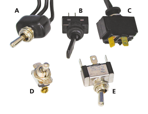 Toggle Switch Universal, 3 position (FR)