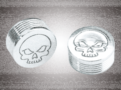 Allen Bolt cap 1/4" Eagle design (FR)