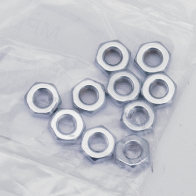 10Pck Jam Nut 1/4-20, UNC (FR)