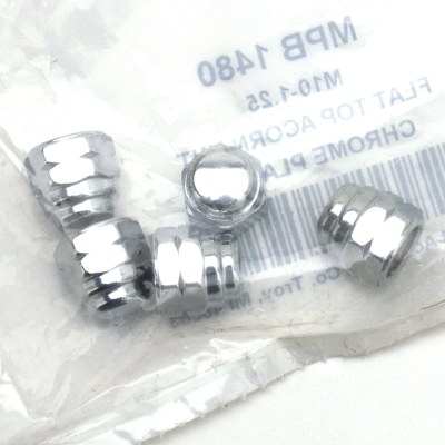 5Pck M10-1.25 Flat Top Acorn Nut (FR)