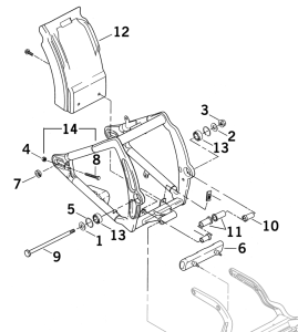 4pck GHDP WASHER, HARDENED, .750X (FR)