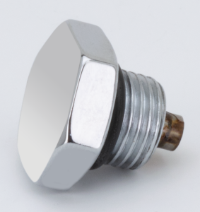 Drain plug, magnetic 1/2"-20x5/16" chrom (FR)
