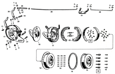 Wheel Lug Bolts 7/16-20 Prkrzd BT36-72 (FR)