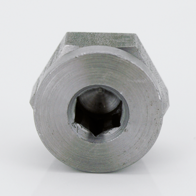 Thundermax straight 18mm weld bung+cap (FR)