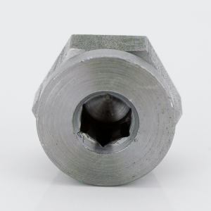 Thundermax straight 18mm weld bung+cap (FR)