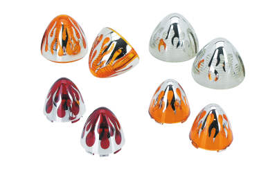 Smoke Flame Bullet Lense hi-hat style Fr (FR)