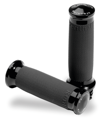 PM Contour renthal wrapped grips, black (FR)