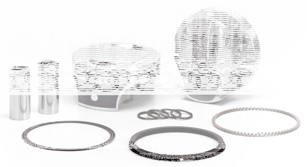 KB Forged Pistons TC07-17 4.005" Big Bor (FR)