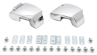 Tour-Pak DeLuxe Chrome Hinge Kit FL87-13 (FR)
