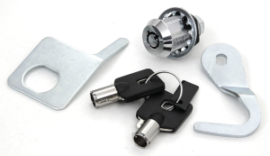 Tour-Pak Chrome Lock Kit FLT93-13 (FR)