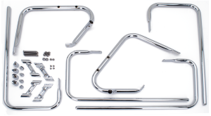 Saddlebag Chrome Guard Kit FLH/T97-08 (FR)