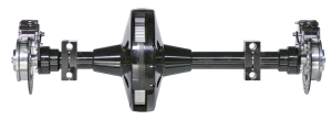 DNA Belt Drive Trike Axle (2 pist.calip) (FR)