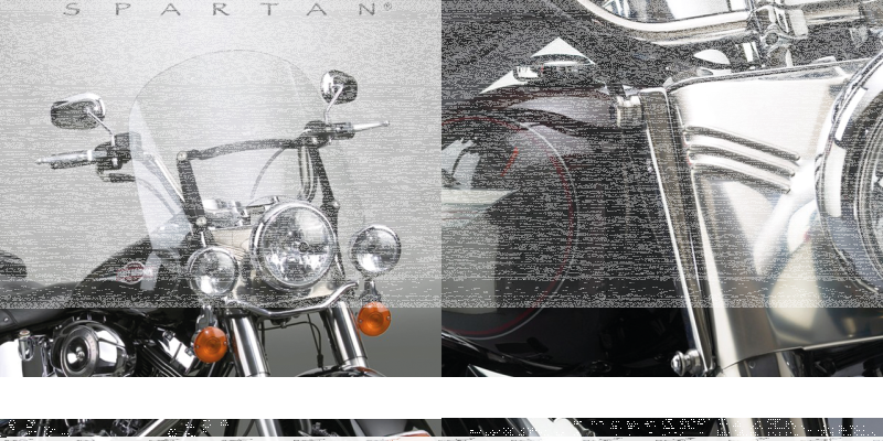 Spartan 17" kit FLST w/41mm forks (FR)