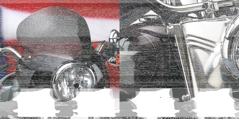 Wave QR (Stinger) windshield kit FLST (FR)