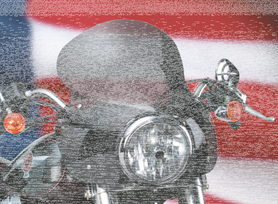 Wave QR (Stinger) windshield kit FLST (FR)