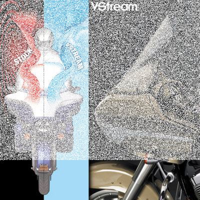 VStream Tall clear screen FLTR98-13 (FR)