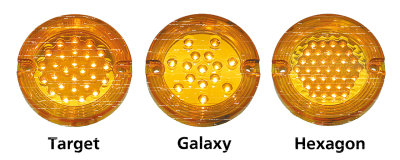 LED turnsignal kit Hex Football red (FR)