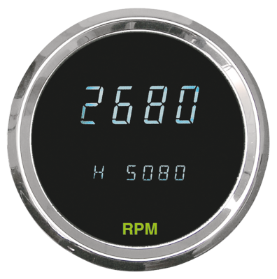 Round Digital Tachometer 3-3/8" (FR)