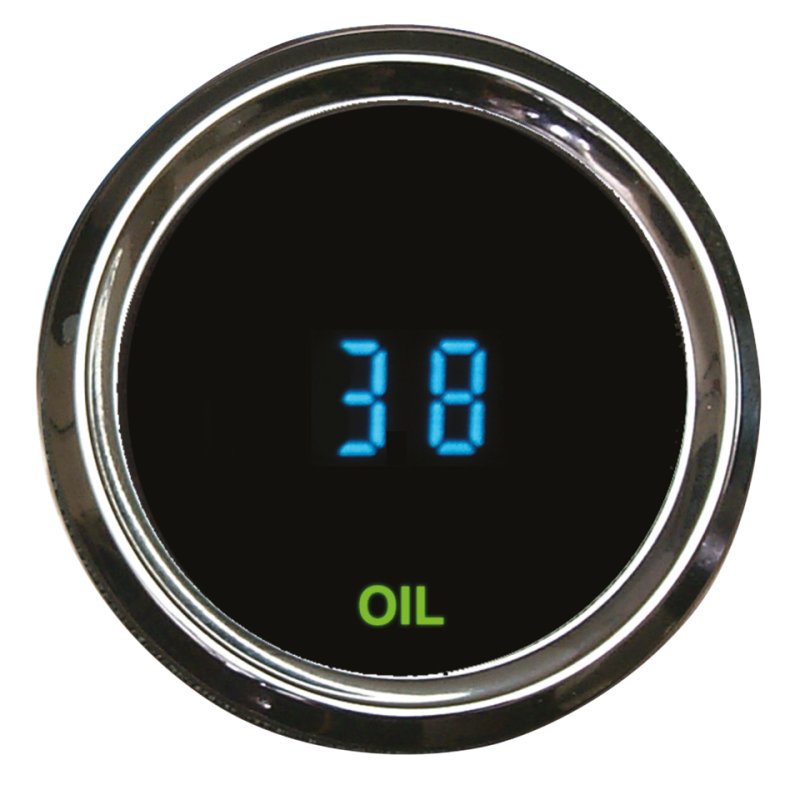 Round Digital Oil pressure gauge (FR)