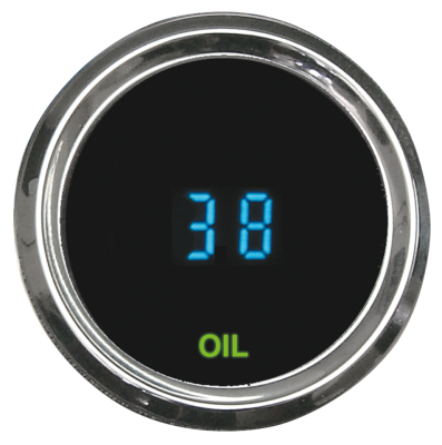 Round Digital Oil pressure gauge (FR)