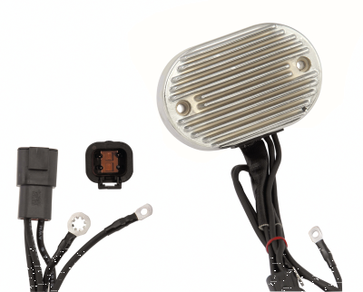 ACCEL Regulator 01-06 Softail Chrome (FR)