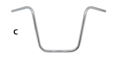 Apehanger "High" 82-up Black (FR)