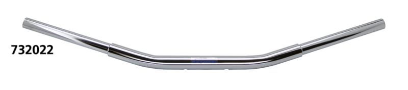 Drag bar 1-1/4" 82cm wide  5 hole Chrome (FR)