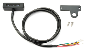 Micro LED indicator alu chrome (FR)