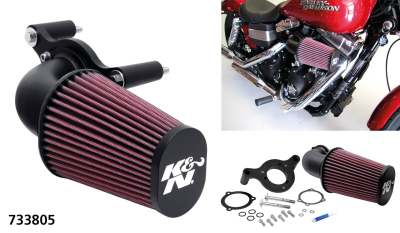 K&N AirCharger intake TC99-17 black (FR)