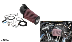 K&N AirCharger intake XL91-up black (FR)