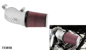 K&N Deluxe AirCharger Silver TC08-17 TBW (FR)
