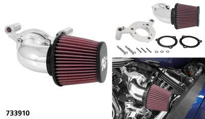 K&N AirCharger TC08-17 TBW Polished (FR)