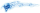 Blue skull right decal 2 5/8"x8" (FR)