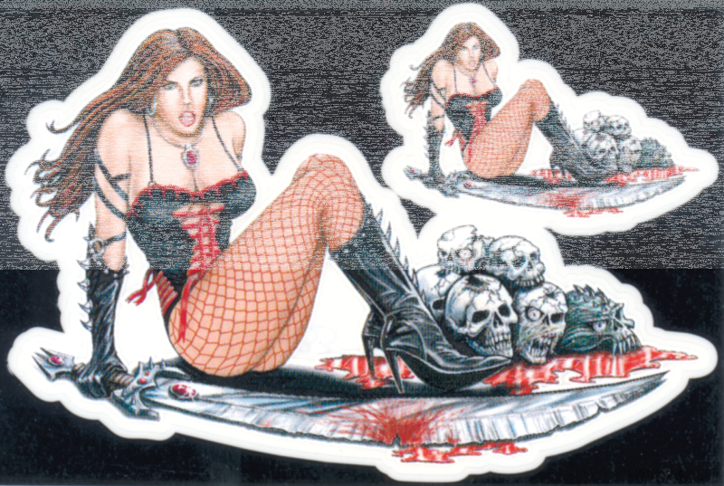 Mini Decal Death Queen (FR)