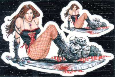 Mini Decal Death Queen (FR)