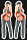 HARLEY BABE - MINI DECAL3"X4,75" (FR)
