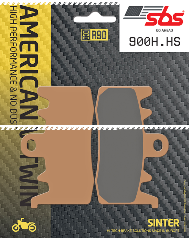 Brake pads RA/H21-up FTR19-up Chal19-up (FR)