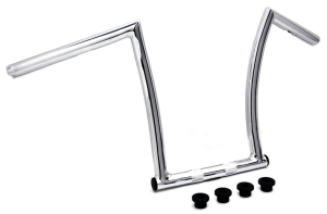 17" ChiZeled Bar 1" Chr Dimpled TBW (FR)