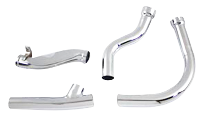 2-1 Complete Exhaust Chrome FL48-57