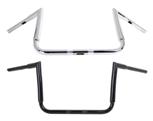 12" ChiZeled Bat Wing Bar 1.25" Chr TBW (FR)