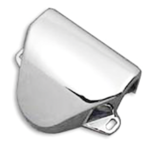 Handlebar Clamp Cover Chr FL80-84 (FR)
