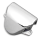 Handlebar Clamp Cover Chr FL80-84 (FR)