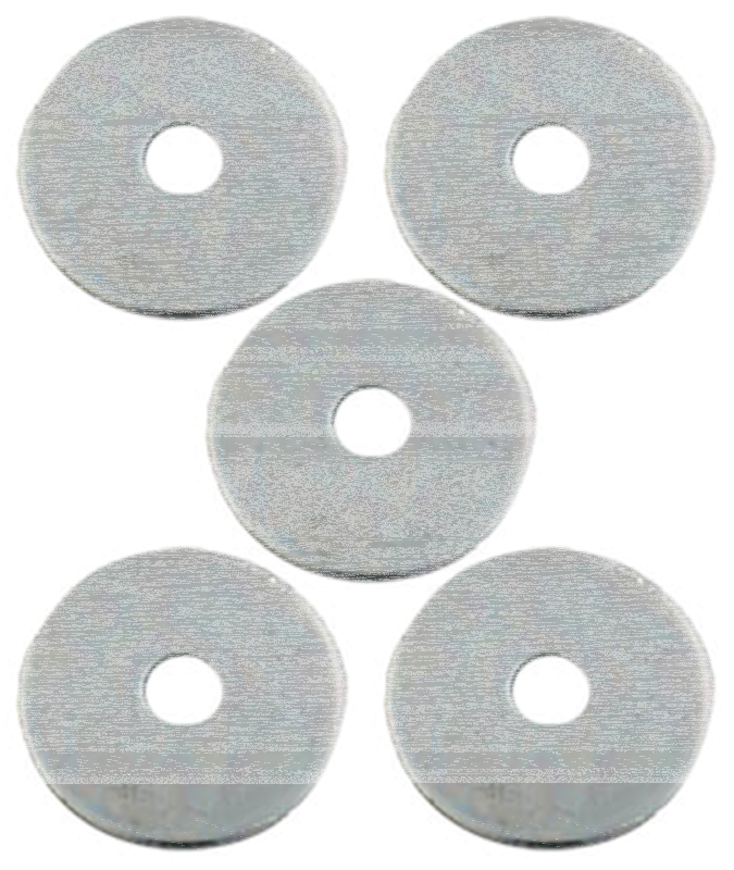 5pck Motor Mount Washer Zinc FLH/T80-09 (FR)