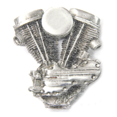 Panhead Shifter Knob 3/8" Thread (FR)