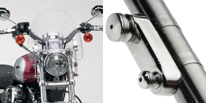 Switchblade Deflector Clear kit 39mm for (FR)