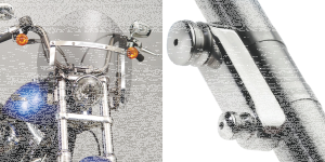 Switchblade Shorty Tinted kit 49mm forks (FR)