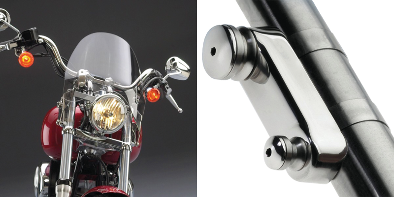 Switchblade Deflector Clear kit 41mm for (FR)
